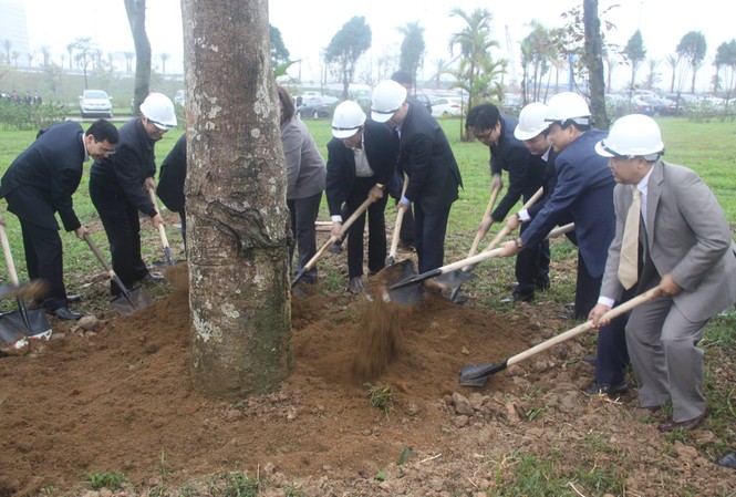 Hà Nội kêu gọi người dân tham gia trồng cây xanh Hà Nội phát động ra quân trồng cây xanh