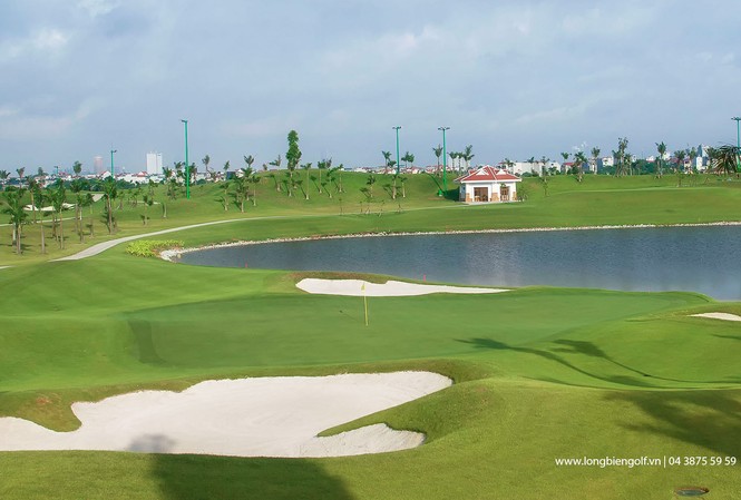 Hà Nội điều chỉnh đất xây biệt thự ở dự án sân golf 36 lỗ Sân golf Long Biên, một trong những sân gần trung tâm của Hà Nội