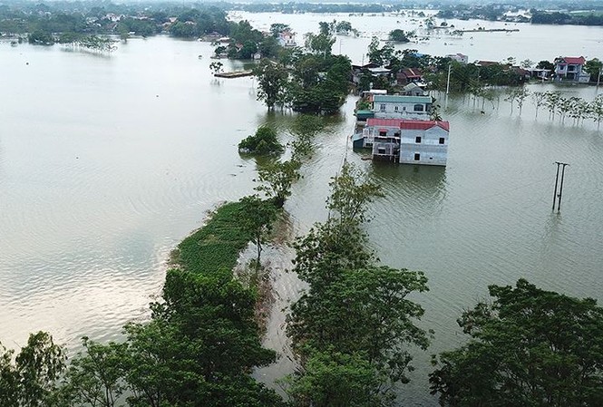 Lên phương án chống ngập lụt cho Hà Nội trước bão số 4 Hà Nội nguy cơ ngập lụt do mưa lớn trong những ngày tới (Ảnh: Mạnh Thắng)