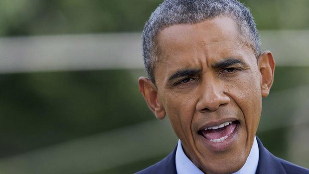 Mỹ, EU tuyên bố áp lệnh trừng phạt mới lên Nga Tổng thống Mỹ Barack Obama tuyên bố áp trừng phạt mới lên Nga