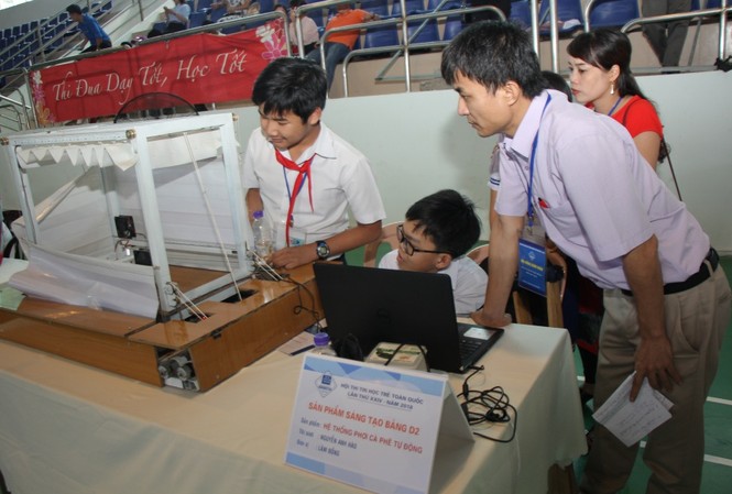 257 học sinh các tỉnh, thành tham dự Chung kết Tin học trẻ toàn quốc 257 học sinh các tỉnh, thành tham dự Chung kết Tin học trẻ toàn quốc