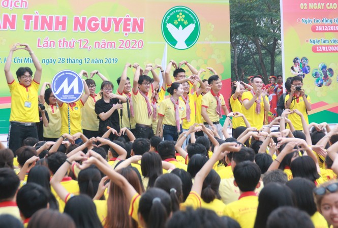 Nghìn bạn trẻ TPHCM hào hứng ra quân chiến dịch Xuân tình nguyện 2020 Nghìn bạn trẻ TPHCM hào hứng ra quân chiến dịch Xuân tình nguyện 2020