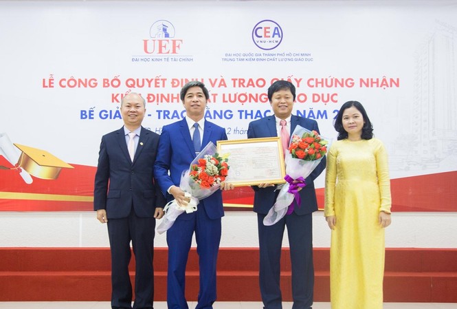 Trường ĐH UEF đạt chuẩn kiểm định chất lượng giáo dục với tiêu chí mới Trường ĐH UEF đạt chuẩn kiểm định chất lượng giáo dục với tiêu chí mới