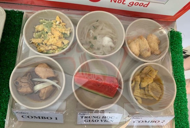 Trường Quốc tế Việt Úc bị tố “cắt xén” phần ăn học sinh Suất ăn trưa của học sinh trường Quốc tế Việt Úc bị phụ huynh phản ứng