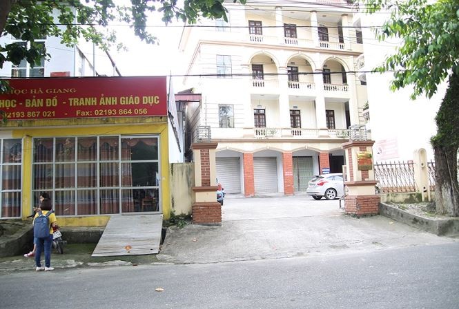 Kỷ lục một thí sinh ở Hà Giang được nâng 29,95 điểm Trụ sở Sở GD&ĐT tỉnh Hà Giang. Ảnh: Xuân Ân