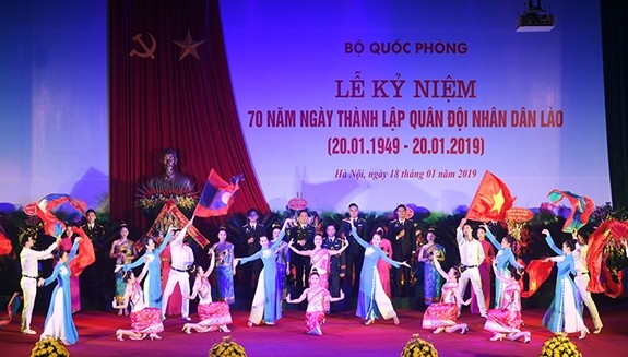 Quân đội Việt - Lào: Điển hình mẫu mực hiếm có về mối quan hệ đoàn kết Ảnh: PV
