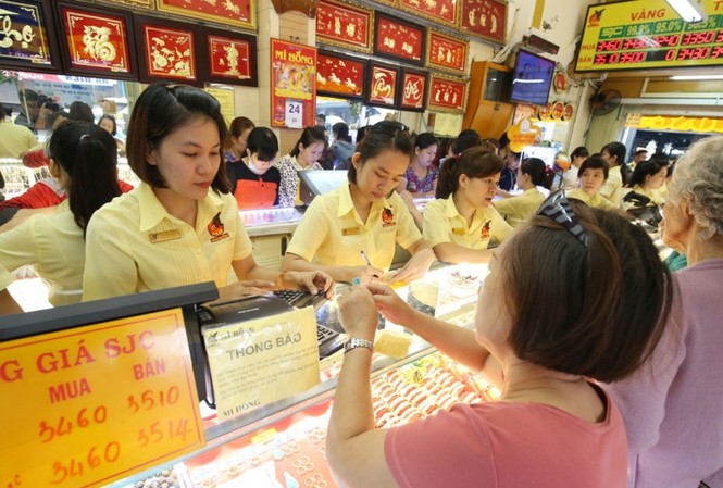 Cuối tuần, giá vàng tiếp tục tăng trở lại Cuối tuần, giá vàng tiếp tục tăng trở lại