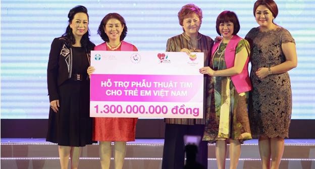 Nuskin Việt Nam tài trợ 1,3 tỷ đồng cho chương trình Nhịp tim Việt Nam Nu Skin Việt Nam trao tặng 1,3 tỷ đồng cho Chương trình Nhịp tim Việt Nam