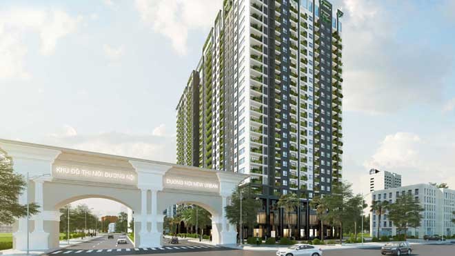 Ra mắt khu thương mại dịch vụ và nhà ở cao cấp Anland Phối cảnh dự án