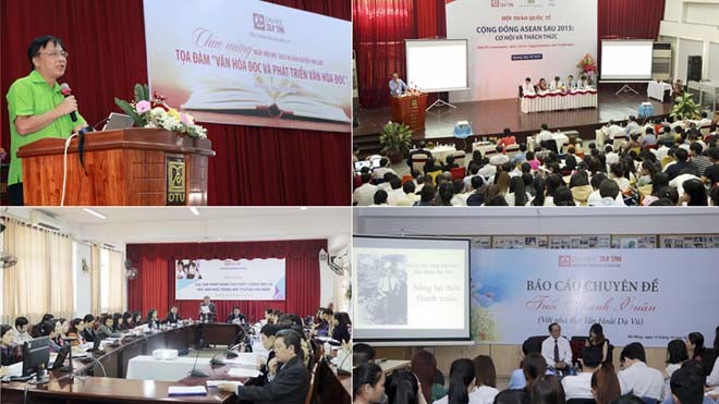 ĐH Duy Tân tuyển sinh khối ngành KHXH & Nhân văn và Ngoại ngữ năm 2017 Khối ngành Khoa học Xã hội & Nhân văn và Ngoại ngữ luôn tổ chức nhiều Hội thảo trong nước và quốc tế tại ĐH Duy Tân