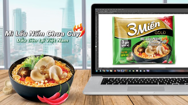Mì lẩu nấm chua cay lên ngôi Mì lẩu nấm chua cay lên ngôi