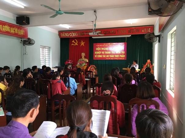Hòa Bình: Hội nghị tập huấn Nghiệp vụ thanh tra, kiểm tra về công tác ATTP Lãnh đạo Trung tâm Y tế khai mạc lớp tập huấn