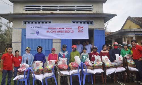 Masan Nutri-Science hỗ trợ 600 triệu đồng cho đồng bào bão lũ miền Trung Masan Nutri-Science hỗ trợ 600 triệu đồng cho đồng bào bão lũ miền Trung