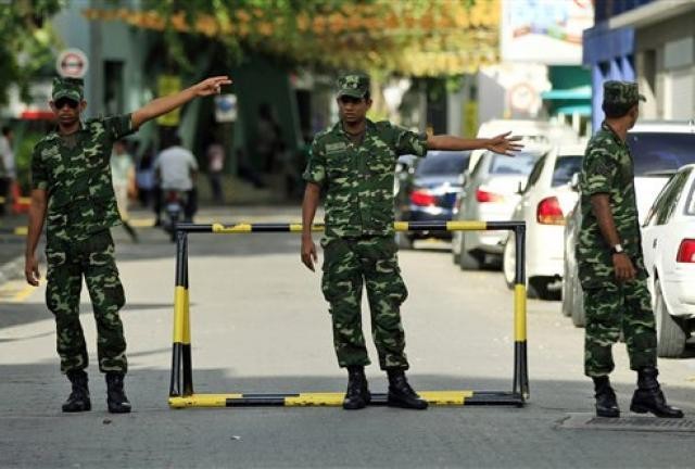 Đằng sau cuộc khủng hoảng chính trị Maldives Ảnh: AP