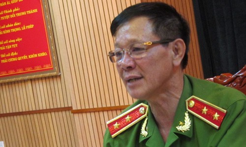 Tướng Phan Văn Vĩnh nói gì sau vụ bắt cựu Cục trưởng C50? Trung tướng Phan Văn Vĩnh khi còn công tác (ảnh IT).