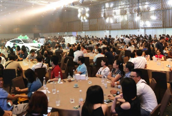 Vừa ra mắt, 900 căn hộ của Khang Điền đã có chủ Khách hàng tại lễ ra mắt dự án Jamila