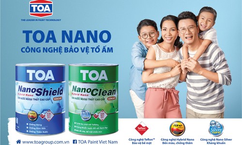 Sơn Toa ra mắt bộ đôi sản phẩm Toa Nano với công nghệ Teflon mới Sơn Toa ra mắt bộ đôi sản phẩm Toa Nano với công nghệ Teflon mới