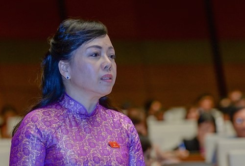Bộ Y tế công bố hải sản bốn tỉnh miền Trung ‘bảo đảm an toàn’ Bộ trưởng Y tế Nguyễn Thị Kim Tiến. Ảnh: QH