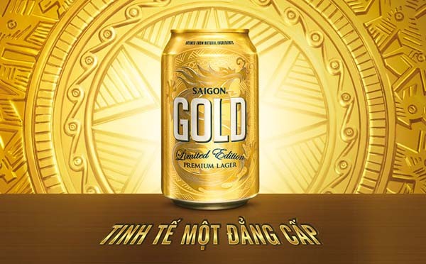Bia Sài Gòn ra mắt dòng sản phẩm cấp cao mới Saigon Gold Bia Sài Gòn ra mắt dòng sản phẩm cấp cao mới Saigon Gold