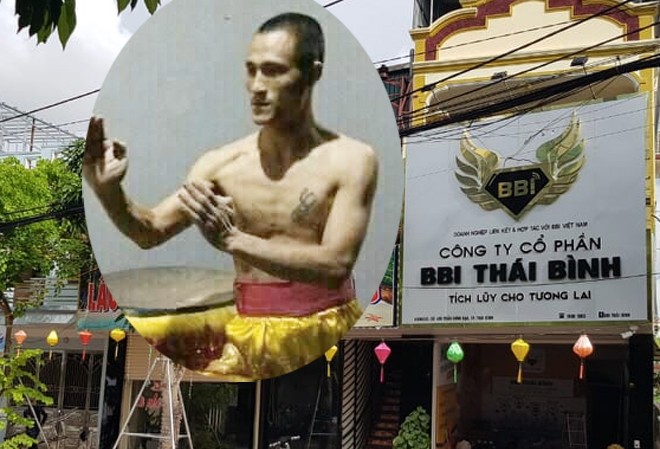 Bắt giám đốc doanh nghiệp tham gia đường dây ăn chặn tiền hoả táng của Đường 'Nhuệ' Trụ sở Công ty CP BBI do Cường Sơn La làm giám đốc - Ảnh: Hoàng Long