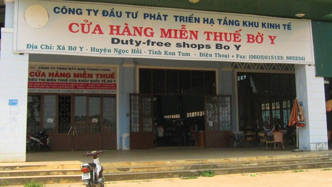 Khu kinh tế cửa khẩu Bờ Y: Tham vọng nằm trên giấy Khu miễn thuế hoạt động cầm chừng.