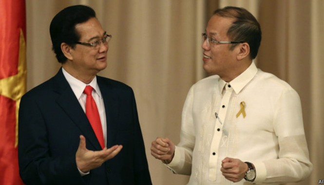 Rằng trong hoạn nạn... Thủ tướng Nguyễn Tấn Dũng và Tổng thống Aquino