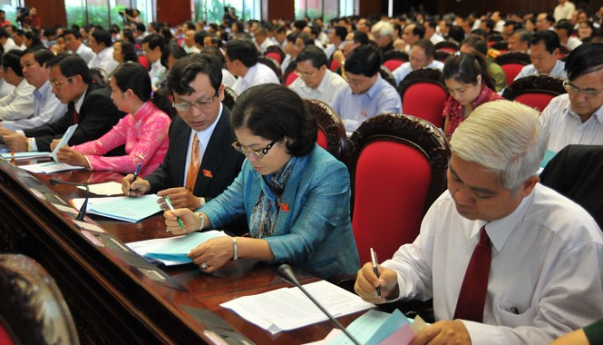 Giám sát và chế tài Đại biểu bỏ phiếu tín nhiệm tại Quốc hội. ảnh: Hồng Vĩnh