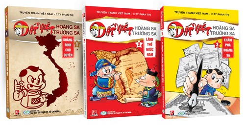Khám phá lịch sử Hoàng Sa qua truyện tranh Ba đầu sách của Thần đồng Đất Việt nằm trong chủ đề về biển đảo quê hương.