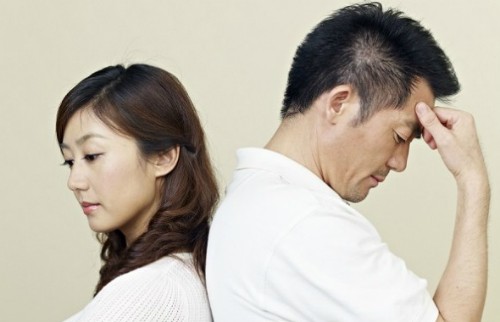 Sợ gần chồng sau khi cắt... vòi trứng Ảnh minh họa: Inquisitr.com.