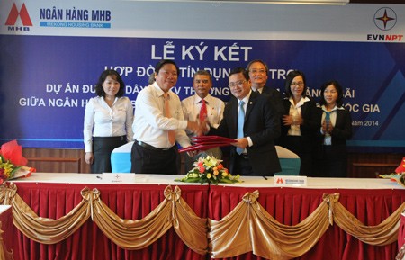 MHB ký hợp đồng tín dụng tài trợ DA điện MHB ký hợp đồng tín dụng tài trợ DA điện