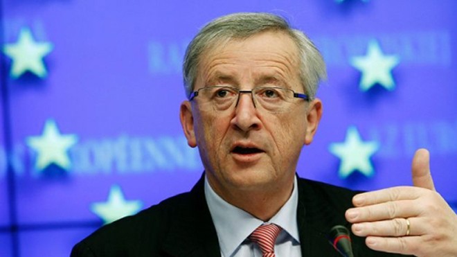 Juncker, đích là ông ấy Ông Jean Claude Juncker. Ảnh: Reuters