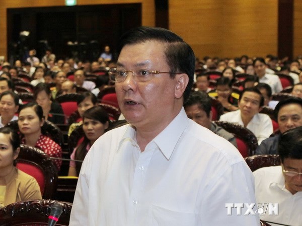 Ông Đinh Tiến Dũng làm Phó Trưởng ban Ban Chỉ đạo điều hành giá Bộ trưởng Bộ Tài chính Đinh Tiến Dũng. (Ảnh: Lâm Khánh/TTXVN)