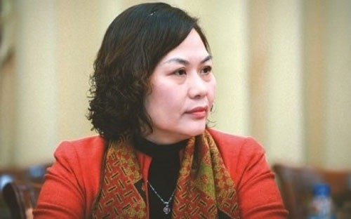 Ngân hàng Nhà nước có nữ Phó Thống đốc Bà Nguyễn Thị Hồng, người vừa được bổ nhiệm giữ chức Phó thống đốc Ngân hàng Nhà nước.
