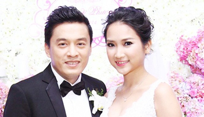 Lam Trường: 'Cưới vợ xong, tôi thấy mình may mắn hơn' Vợ chồng Lam Trường.