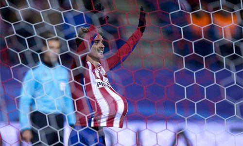 Atletico Madrid thắng nhẹ để đoạt vé vào vòng 1/8 Griezmann tiếp tục là hung thần của Galatasaray. Ảnh: AFP.