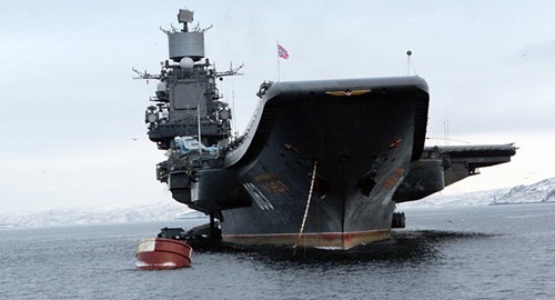 Nga khẳng định sẽ không đem tàu sân bay đánh IS Tàu sân bay Đô đốc Kuznetsov của Hải quân Nga hiện tại sẽ không thể tham chiến tại Syria khi mà quá trình đại tu của nó kéo dài đến cuối năm 2017.
