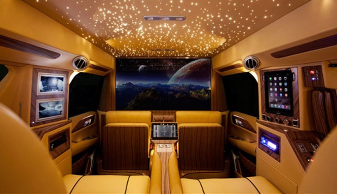 Nội thất xa hoa của Cadillac Escalade Viceroy Nội thất xa hoa của Cadillac Escalade Viceroy