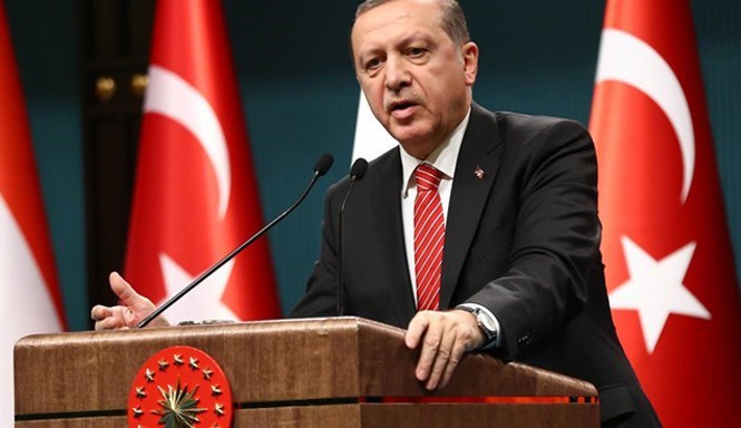 THẾ GIỚI 24H: Thổ Nhĩ Kỳ tuyên bố sẽ đập tan IS Tổng thống Thổ Nhĩ Kỳ Recep Tayyip Erdogan. Nguồn: Reuters.
