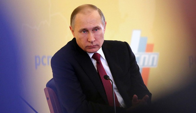 Nga cảnh báo âm mưu 'tấn công thông tin' ông Putin Tổng thống Nga Vladimir Putin. Ảnh: Bloomberg.
