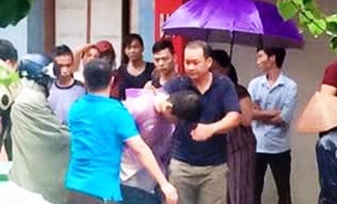 Nữ sinh trường y bị huỷ hoại nhan sắc bằng dao bầu Nguyễn Tường Tri bị bắt sau khi đâm gục nữ sinh Nhung. Ảnh: CTV.