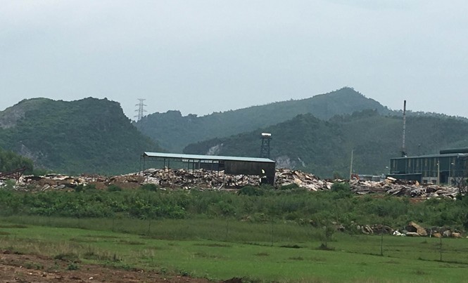 Vì sao chưa xử lý rác thải của Formosa? Nhà máy xử lý rác thải của Công ty CP môi trường Nghi Sơn.