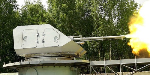 Nga phát triển đạn pháo tự tính toán thời điểm nổ Pháo hải quân A-220M 57mm là nền tảng phát triển cho loại đạn thông minh này. Ảnh: Sputnik.