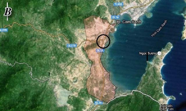 Xe khách bị đâm thủng hông, nhiều người rơi ra ngoài vụ tai nạn giữa xe tải và xe khách xảy ra ở đoạn giao nhau giữa Quốc lộ 27B và Quốc lộ 1 (thuộc xã Cam Thịnh Đông, TP Cam Ranh, Khánh Hòa).