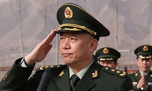 Phó tham mưu trưởng quân đội Trung Quốc bị điều tra tham nhũng Vương Kiến Bình khi còn tại vị. Ảnh: SCMP.