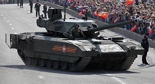Tướng Mỹ nói xe tăng T-14 Armata của Nga 'vượt trội' Xe tăng T-14 Armata / Rian.