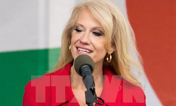 Radio Thế giới 24H: Không có bằng chứng ông Obama nghe lén Cố vấn Nhà Trắng Kellyanne Conway. Nguồn: AFP/TTXVN.