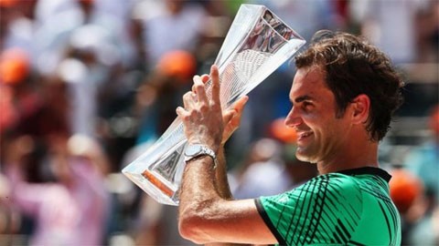 Federer hạ Nadal, vô địch Miami Open lần thứ 3 Federer hạ Nadal, vô địch Miami Open lần thứ 3