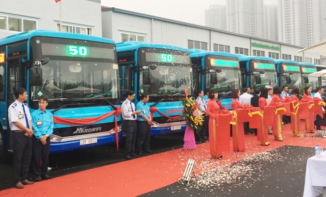 Hà Nội: Thay mới toàn bộ xe tuyến buýt số 50, lắp thêm wifi Hà Nội: Thay mới toàn bộ xe tuyến buýt số 50, lắp thêm wifi