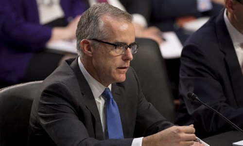Bản tin 14H: Nhân vật số 2 của FBI bị sa thải Cựu phó giám đốc FBI Andrew McCabe. Ảnh: AFP.