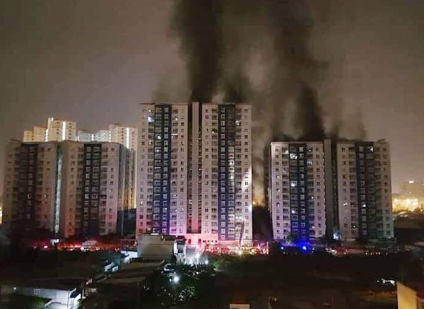 Bản tin 20H: Thêm 1 nạn nhân tử vong trong vụ cháy chung cư kinh hoàng Hiện trường vụ cháy.